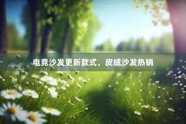 电竞沙发更新款式，皮绒沙发热销